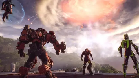 EA Anthem game footage