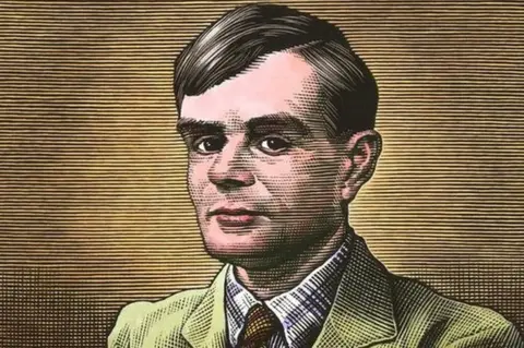 Science Photo Library Alan Turing portrait