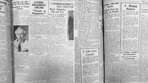 Cambridgeshire Collection Newspapers