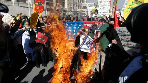 Getty Images Protests in Tehran