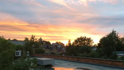 Marcus Liddell A splendid backdrop to roofs over Summertown in Oxford