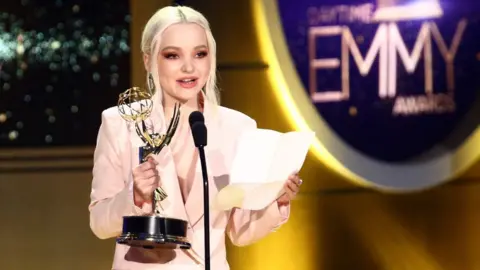 Getty Images Dove Cameron at the Emmys