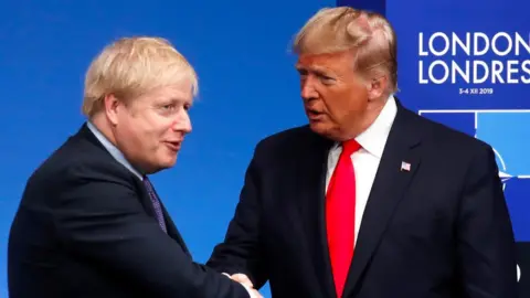 Getty Images Boris Johnson and Donald Trump