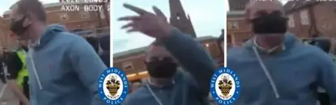 West Midlands Police A man police want to speak to