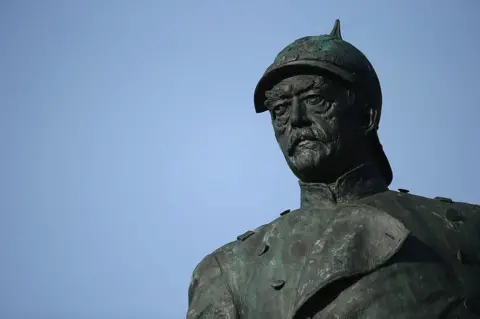 Getty Images A statue of Otto Von Bismarck in Tiergarten park in Berlin, Germany