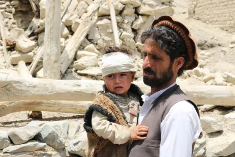 Getty Images More than 1,000 have died and several injured in last month's earthquake in Afghanistan