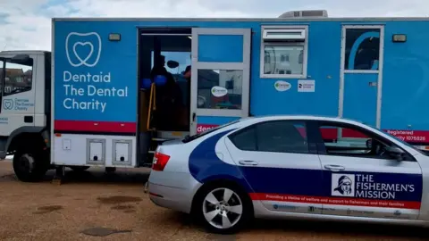 The fishermen's mission The Dentaid charity vehicle