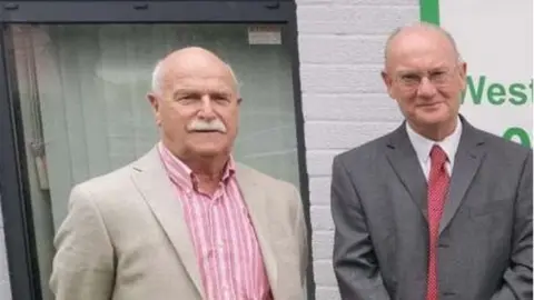 Aled Thomas Peter Watts and Jim Grant