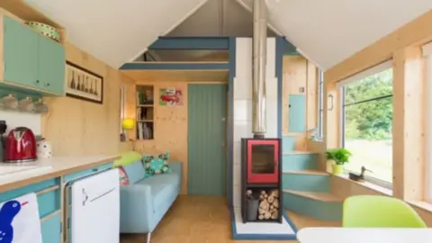 Social Bite Inside one of the houses