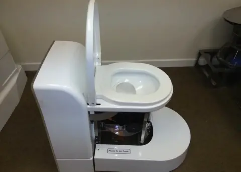 Cranfield University Hi-tech loo