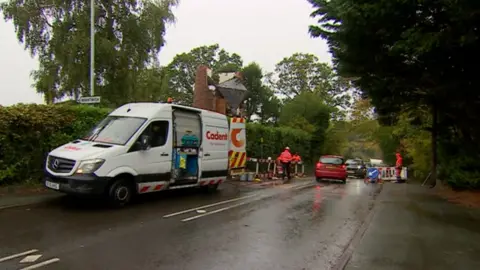 The street on which the windmill is located