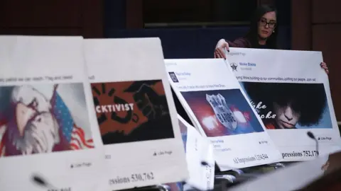 Getty Images Display at congressional hearing