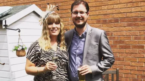 Chloe Hackett Chloe Hackett and partner Phil New