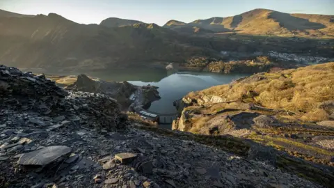 Peter Byrne/PA Wire Gwynedd's slate landscape