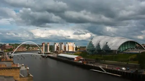 Getty Images The Sage on the Gateshead Quayside