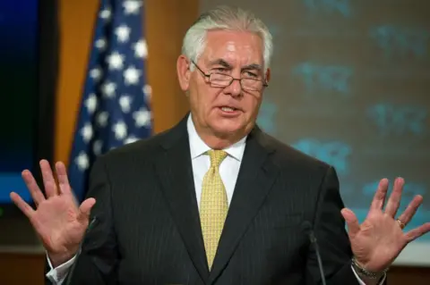 Getty Images Tillerson