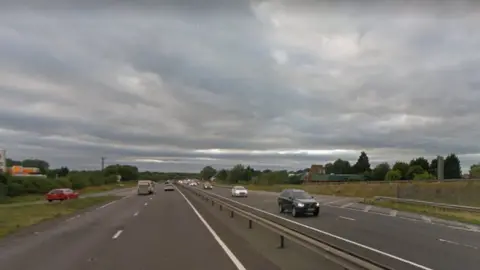 A1 northbound near Markham Moore