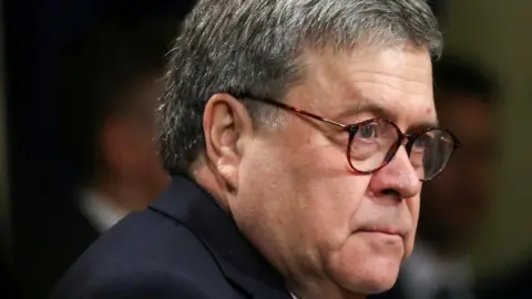 Reuters US Attorney General William Barr at the Department of Justice in Washington, May 9, 2019