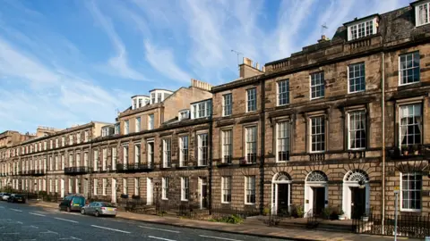 Getty Images Edinburgh street