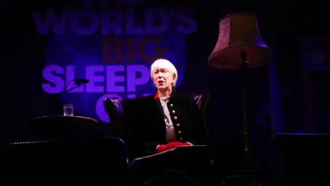 PA Media Helen Mirren at World's Big Sleep Out event in London