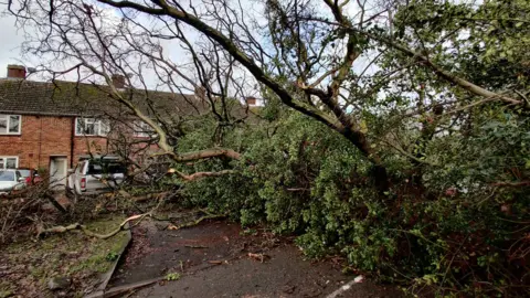 Connor Passey/PA Weather aftermath