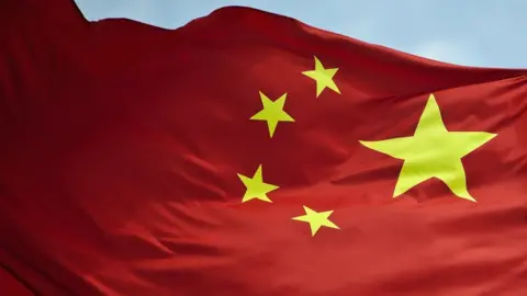 Getty Images The flag of China