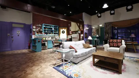 Getty Images Monica's apartment set