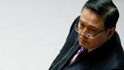 Reuters Ja Song Nam at the UN Security Council meeting