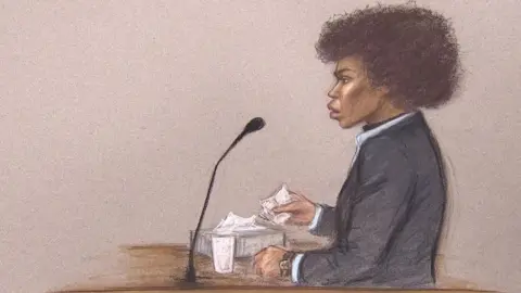 Julia Quenzler Sketch of Berlinah Wallace