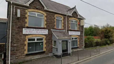 Google Street View Stag and Pheasant pub in Carmel