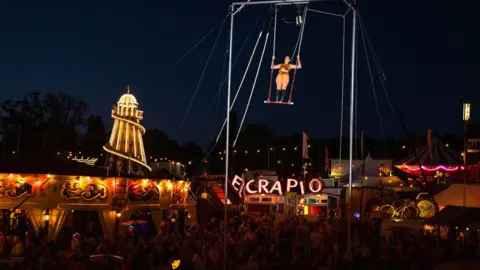 Hello Content for Camp Bestival Shropshire Circus act