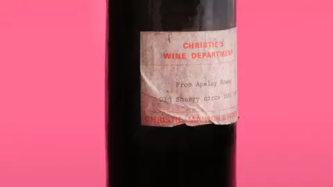 Dreweatts A bottle of the Duke of Wellington's sherry
