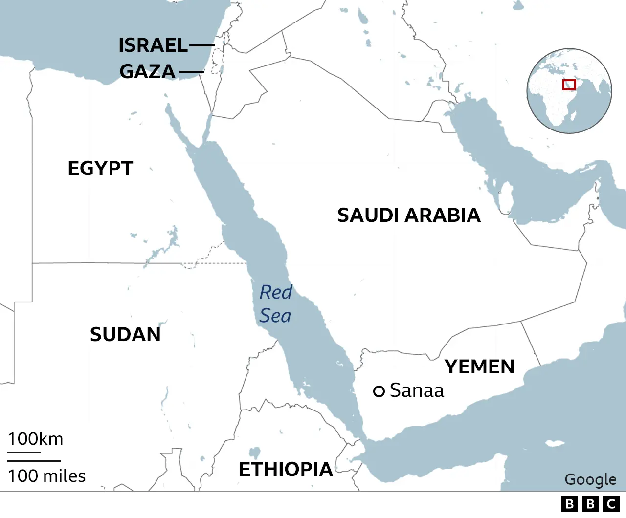 Where is Yemen? Map showing where Yemen is