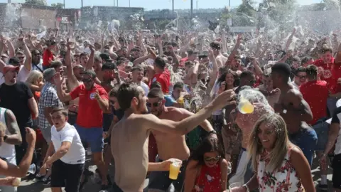 Getty Images fans in Bristol