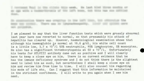 Infected Blood Inquiry Letter