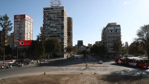 Reuters Plaza Italia after lockdown in March