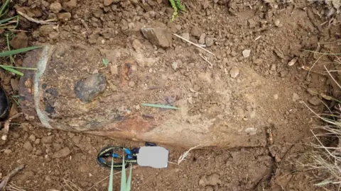 Guernsey Police Unexploded ordnance