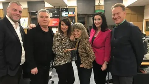 Tim Montgomerie, John Nicolson, Liz Kendall, Suzi Quatro, Emma Little-Pengelly and Michael Portillo