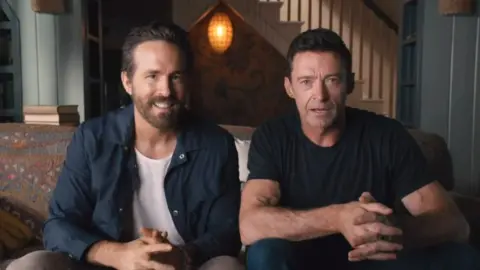 @VancityReynolds Ryan Reynolds and Hugh Jackman