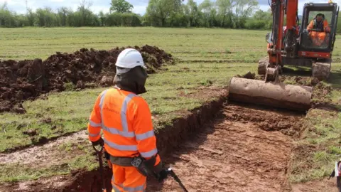 Worcestershire County Council The dig