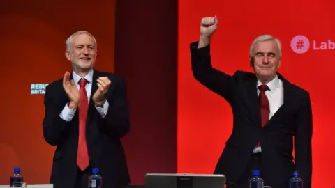 BBC Jeremy Corbyn and John McDonnell