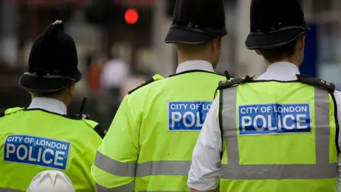 Getty Images City of London Police officers
