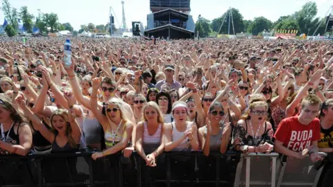 Getty Images Crowd at the V festival