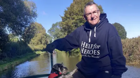 Adrian Ellis Adrian Ellis and his dog Charlie Bucket