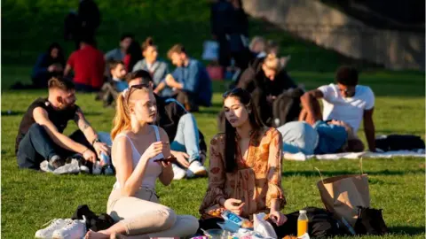 Getty Images People in a park