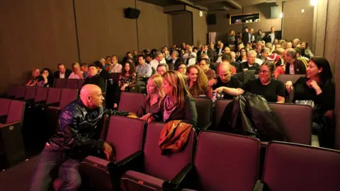 Getty Images Atmosphere at the screening of film "Back Door Channel: The Price Of Peace" at Quad Cinema on September 18, 2011 in New York City. (Photo by Steve Mack/Getty Images for NYC Media Group)