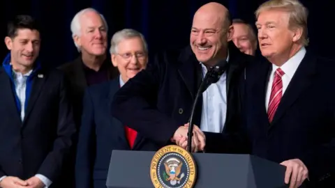 Getty Images Gary Cohn with Donald Trump