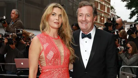 Getty Images Celia Walden and Piers Morgan