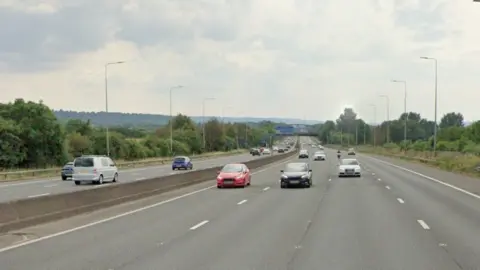 M5 traffic Delays after barrier damaged in northbound crash