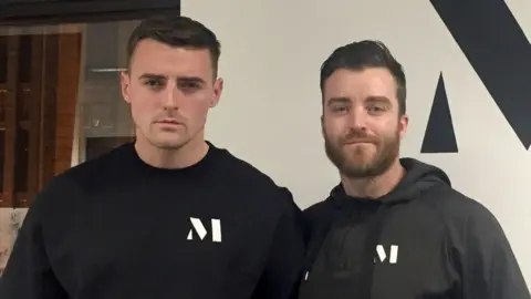 PA Media Brothers Luke (L) Paul and (R) O'Shaughnessy